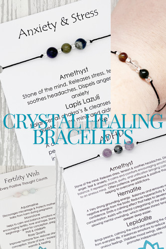 Gemstone bracelets crystal - gemstone,