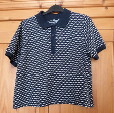 Ladies Navy ZARA Short Sleeve