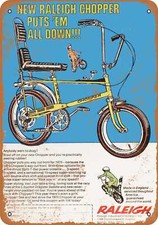 METAL SIGN - 1970 Raleigh
