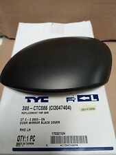 Citroen C2 C3 PEUGEOT 206    2003-10 Wing Mirror Cover Cap Black  passenger side