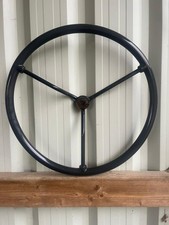 tractor steering wheel grey