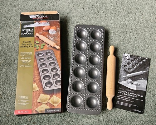 Ravioli mould tray with - ravioli,