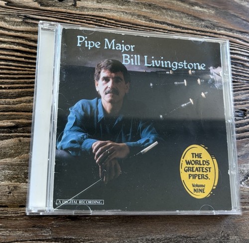 Bagpipes pipe major bill - cd,