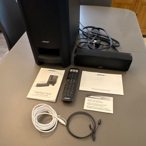 Bose cinemate home theater - bose,