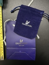 Swarovski Small Gift Bag And Velvet Pouch New Gift Box, Pouch