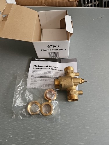 Drayton port motorised valve - motorised,