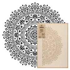 Reusable PLASTIC Wall STENCIL Template / 45x65 or 65x95cm Art Craft / MANDALA #1