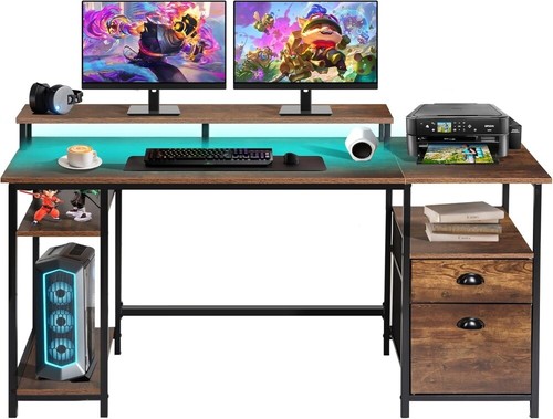 156cm led gaming - gaming, desk