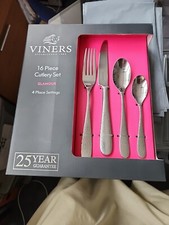 viners 16 Pieces cutlery sets 4 Place Setting GLAMOUR 25 YEARS GURENTEE GIFT PAC