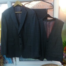 Fabulous Skopes Men's 3-Piece Suit Heritage collection 48 ch  36 waist worn once