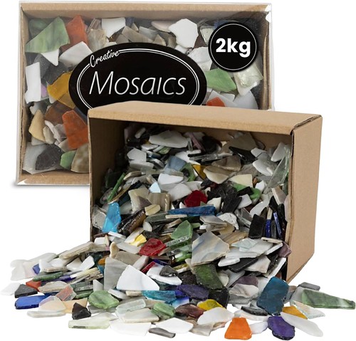 Creativ mosaic tiles 1kg - mosaic,