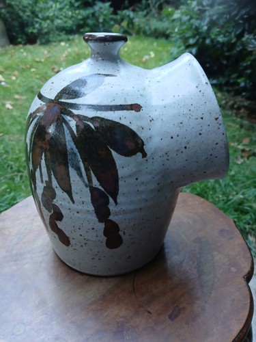 Vintage studio pottery salt - studio,