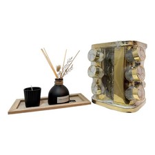 12 Jar Rotating Spice Carousel