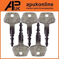 5x Ignition Keys for Daewoo Doosan Terex Bobcat Dumper Digger Excavator F900