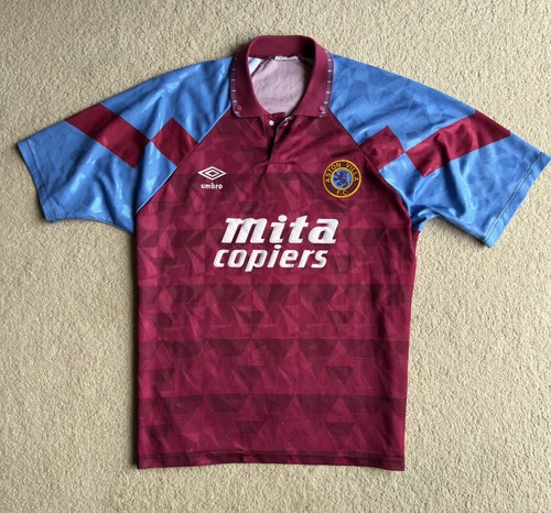 Vintage aston villa 1990 1992 - vintage,