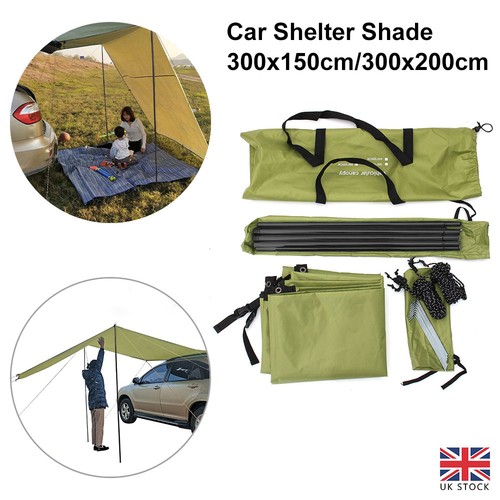 Car side awning rooftop - side,