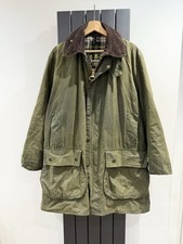Barbour Border Wax Jacket Size