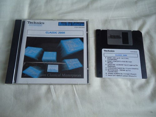 Technics keyboard music - technics, disk
