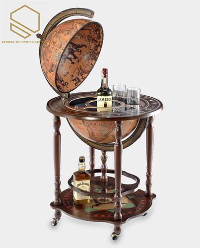 Bar globe drinks cabinet - bar,