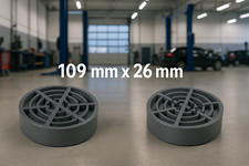 Jacking Beam Rubber Pads, Lift Pads, Rubber Lift Pads X 2 (Pair)