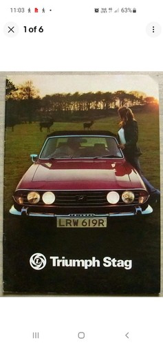 Triumph stag parts - stag,