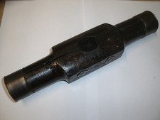 Vintage caulking mallet head