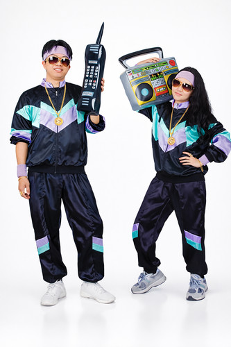 80s shell suit costume - 80s,