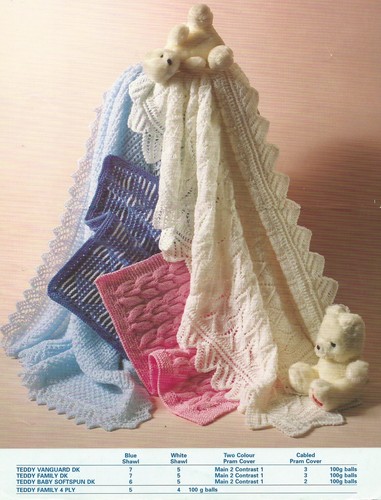 Baby blanket knitting pattern - baby,