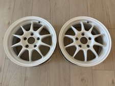 Vintage Enkei ES Tarmac Forged Aluminum Wheels 15x6.5’’ 5x114.3 DC2 EK9 (x2)