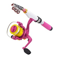 Travel Savvy 1 2M Fishing Rod with Non Slip EVA Handle for Secure Grip