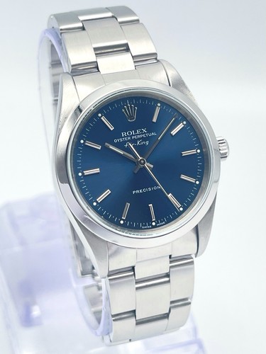 Rolex air king 14000 34mm - 34mm, blue