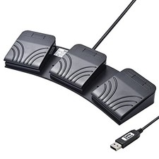 Powboro USB Foot Switch Triple