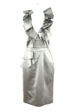 Karen Millen  Silver Satin