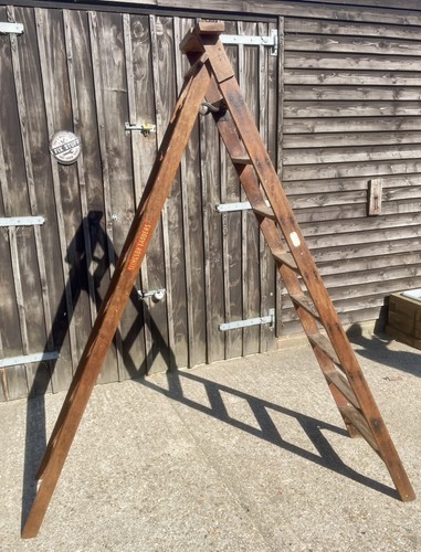 Vintage slingsby ladder - ladder, wooden