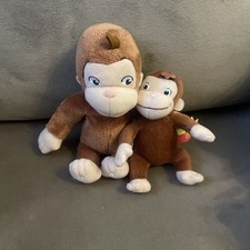 Curious George Plush Toy X2