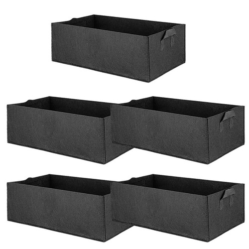 Large plant grow bags black - large,