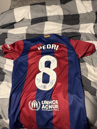 Barcelona shirt signed by - barcelona,