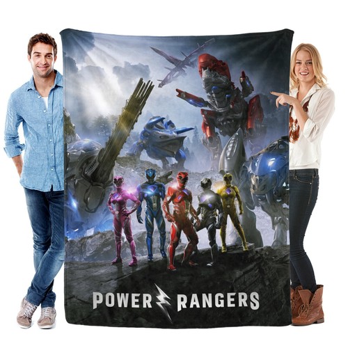 Power rangers blanket soft - rangers,