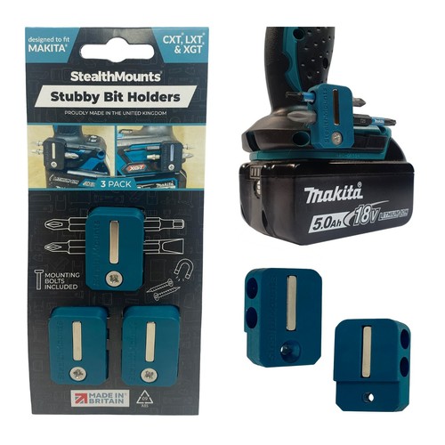 Stealthmounts blue stubby - stubby, bit