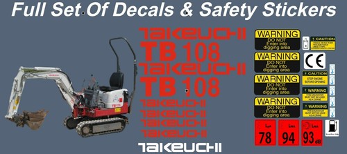 Takeuchi tb108 mini - tb108,