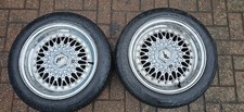 PAIR OF JR9 ALLOYS- 15X7-