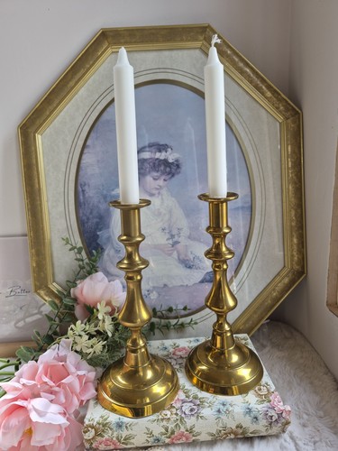 Pair vintage brass - pair,