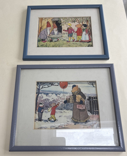 Pair vintage rupert the - pair, of