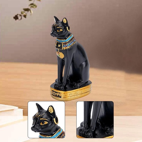 Cat goddess bastet statue - goddess,