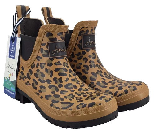 Joules tan brown leopard - tan,