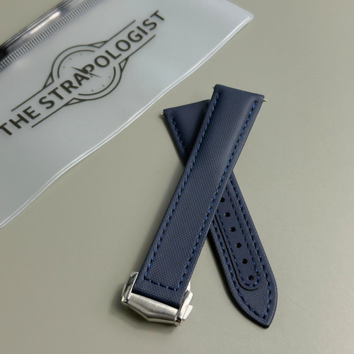Blue sailcloth watch - blue,