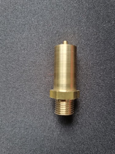 Live steam boiler safety valve