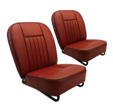 MGB MGB GT  MGC & MGC GT Seat Cover Kit 1962-68 MKI Non Recliner- Pair