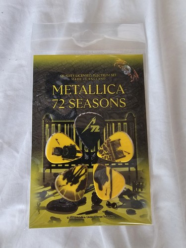 Metallica guitar pick - metallica, pack