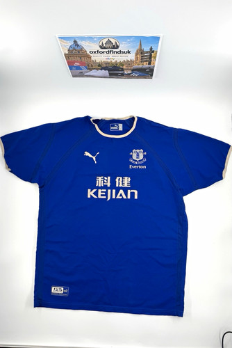 Everton 2003 home shirt - everton, fc